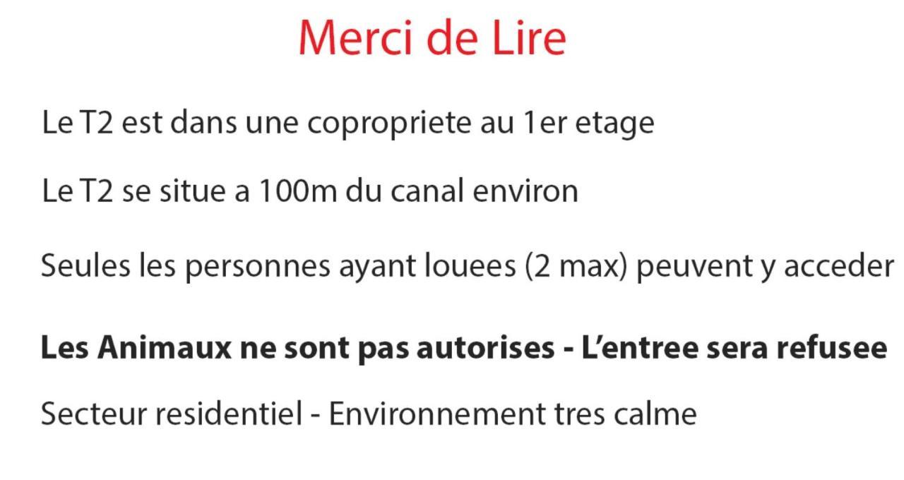 T1 Bis Tres Proche Centre Et Canal Narbonne Ngoại thất bức ảnh